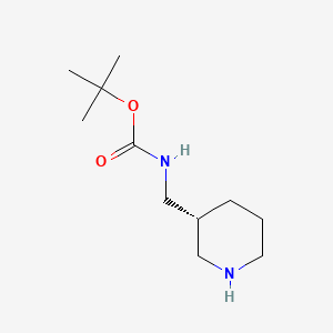 tert-butyl N-[[(3R)-piperidin-3-yl]methyl]carbamate CAS 879275-33-9