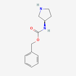 benzyl N-[(3R)-pyrrolidin-3-yl]carbamate CAS 879275-77-1