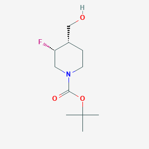 tert-butyl (3R,4S)-3-fluoro-4-(hydroxymethyl)piperidine-1-carboxylate CAS 882033-93-4