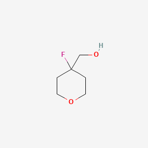 (4-fluorooxan-4-yl)methanol CAS 883442-46-4