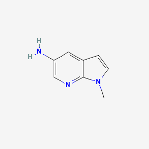 1-methylpyrrolo[2,3-b]pyridin-5-amine CAS 883986-76-3
