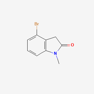 4-bromo-1-methyl-3H-indol-2-one CAS 884855-68-9