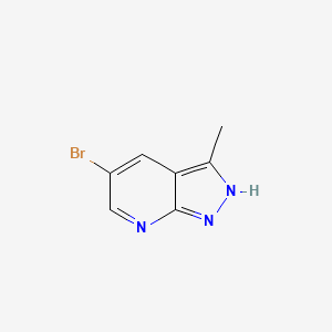 5-bromo-3-methyl-2H-pyrazolo[3,4-b]pyridine CAS 885223-65-4