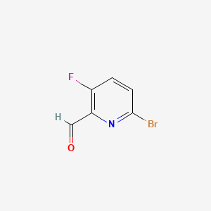 6-bromo-3-fluoropyridine-2-carbaldehyde CAS 885267-36-7