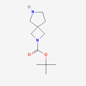 tert-butyl 2,7-diazaspiro[3.4]octane-2-carboxylate CAS 885270-84-8