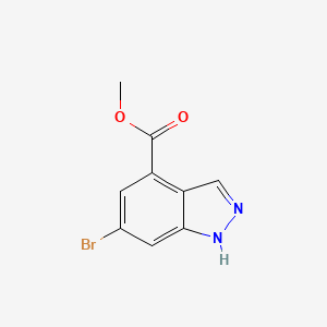 methyl 6-bromo-1H-indazole-4-carboxylate CAS 885518-49-0