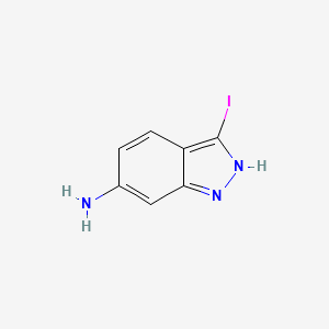3-iodo-2H-indazol-6-amine CAS 885519-20-0