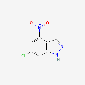 6-chloro-4-nitro-1H-indazole CAS 885519-50-6