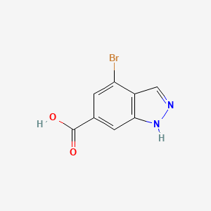 4-bromo-1H-indazole-6-carboxylic acid CAS 885523-43-3