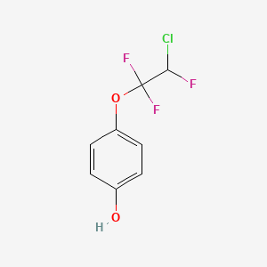 4-(2-chloro-1,1,2-trifluoroethoxy)phenol CAS 88553-89-3