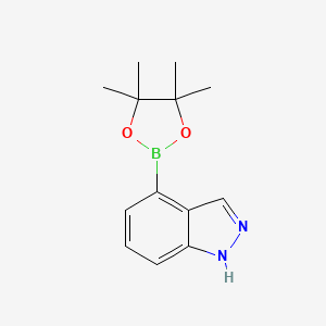 4-(4,4,5,5-tetramethyl-1,3,2-dioxaborolan-2-yl)-1H-indazole CAS 885618-33-7