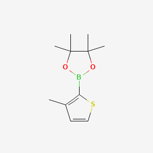 4,4,5,5-tetramethyl-2-(3-methylthiophen-2-yl)-1,3,2-dioxaborolane CAS 885692-91-1