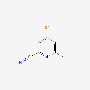 4-bromo-6-methylpyridine-2-carbonitrile CAS 886372-53-8