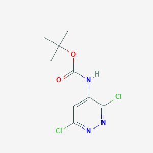 tert-butyl N-(3,6-dichloropyridazin-4-yl)carbamate CAS 887310-61-4