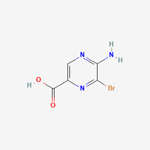 5-amino-6-bromopyrazine-2-carboxylic acid CAS 887352-34-3