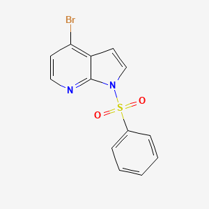1-(benzenesulfonyl)-4-bromopyrrolo[2,3-b]pyridine CAS 889939-25-7