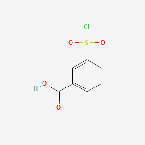 5-chlorosulfonyl-2-methylbenzoic acid CAS 89001-57-0