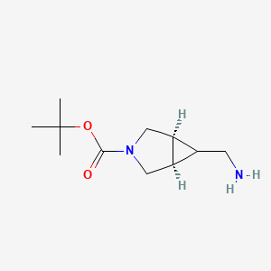 tert-butyl (1S,5R)-6-(aminomethyl)-3-azabicyclo[3.1.0]hexane-3-carboxylate CAS 893566-16-0