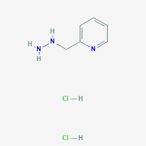 pyridin-2-ylmethylhydrazine;dihydrochloride CAS 89729-00-0