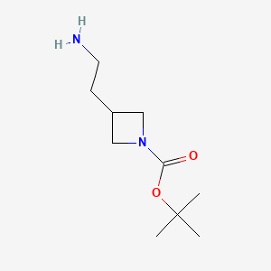 tert-butyl 3-(2-aminoethyl)azetidine-1-carboxylate CAS 898271-20-0