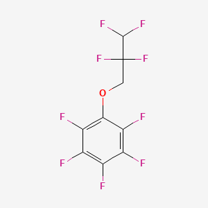 1,2,3,4,5-pentafluoro-6-(2,2,3,3-tetrafluoropropoxy)benzene CAS 89847-87-0