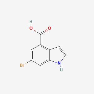 6-bromo-1H-indole-4-carboxylic acid CAS 898746-91-3