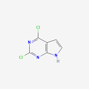 2,4-dichloro-7H-pyrrolo[2,3-d]pyrimidine CAS 90213-66-4