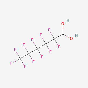 2,2,3,3,4,4,5,5,6,6,6-undecafluorohexane-1,1-diol CAS 904037-24-7