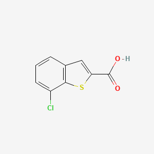 7-chloro-1-benzothiophene-2-carboxylic acid CAS 90407-16-2