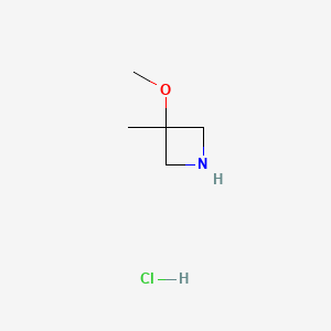 3-methoxy-3-methylazetidine;hydrochloride CAS 905843-93-8