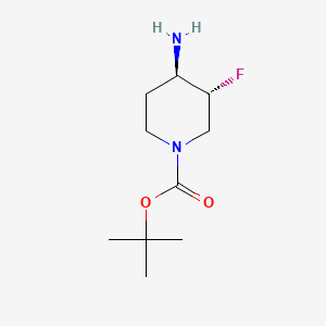tert-butyl (3R,4R)-4-amino-3-fluoropiperidine-1-carboxylate CAS 907544-16-5