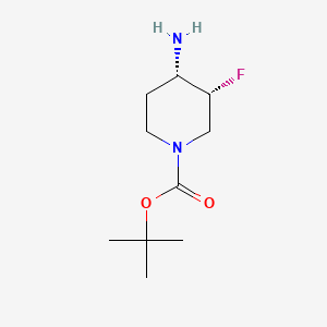 tert-butyl (3R,4S)-4-amino-3-fluoropiperidine-1-carboxylate CAS 907544-17-6