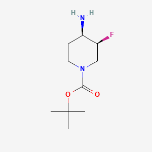 tert-butyl (3S,4R)-4-amino-3-fluoropiperidine-1-carboxylate CAS 907544-20-1
