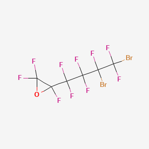 2-(3,4-dibromo-1,1,2,2,3,4,4-heptafluorobutyl)-2,3,3-trifluorooxirane CAS 91095-95-3
