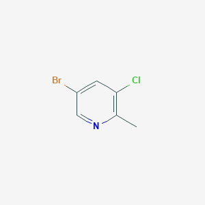 5-bromo-3-chloro-2-methylpyridine CAS 914358-72-8