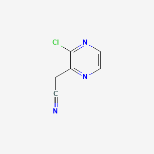 2-(3-chloropyrazin-2-yl)acetonitrile CAS 914360-88-6