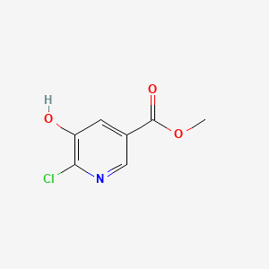 methyl 6-chloro-5-hydroxypyridine-3-carboxylate CAS 915107-30-1