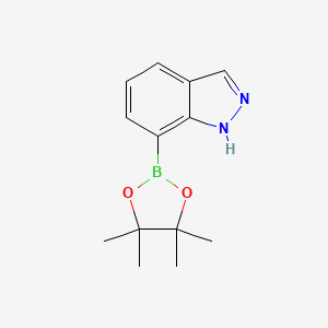 7-(4,4,5,5-tetramethyl-1,3,2-dioxaborolan-2-yl)-1H-indazole CAS 915411-02-8