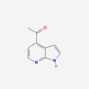 1-(1H-pyrrolo[2,3-b]pyridin-4-yl)ethanone CAS 915415-16-6