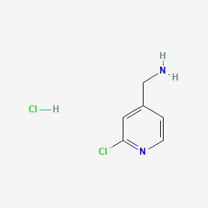 (2-chloro-4-pyridinyl)methanamine;hydrochloride CAS 916210-98-5