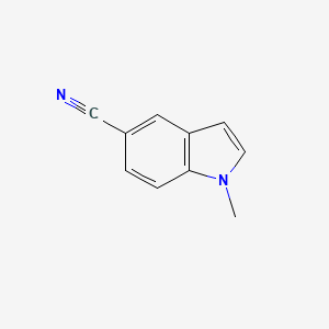 1-methylindole-5-carbonitrile CAS 91634-11-6