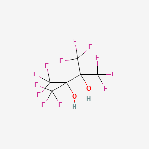 1,1,1,4,4,4-hexafluoro-2,3-bis(trifluoromethyl)butane-2,3-diol CAS 918-21-8