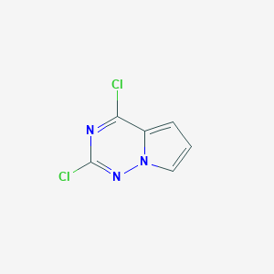 2,4-dichloropyrrolo[2,1-f][1,2,4]triazine CAS 918538-05-3