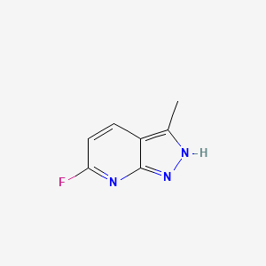 6-fluoro-3-methyl-2H-pyrazolo[3,4-b]pyridine CAS 920036-28-8