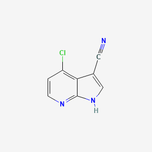 4-chloro-1H-pyrrolo[2,3-b]pyridine-3-carbonitrile CAS 920965-87-3