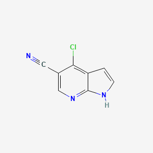 4-chloro-1H-pyrrolo[2,3-b]pyridine-5-carbonitrile CAS 920966-02-5