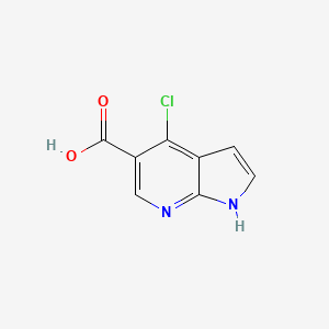 4-chloro-1H-pyrrolo[2,3-b]pyridine-5-carboxylic acid CAS 920966-03-6