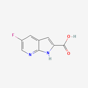 5-fluoro-1H-pyrrolo[2,3-b]pyridine-2-carboxylic acid CAS 920978-94-5