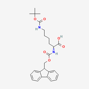 (2R)-2-(9H-fluoren-9-ylmethoxycarbonylamino)-6-[(2-methylpropan-2-yl)oxycarbonylamino]hexanoic acid CAS 92122-45-7