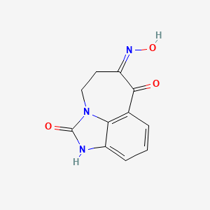 (10Z)-10-hydroxyimino-1,3-diazatricyclo[6.4.1.04,13]trideca-4,6,8(13)-triene-2,9-dione CAS 92260-82-7